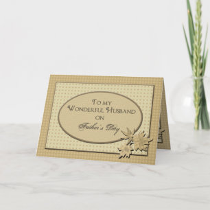 Tarjeta Día del Padre - Por el ESPOSO