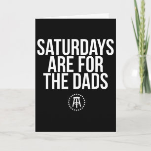 Tarjeta Día del Padre Regalo para Nuevo Papá Los Sábados S