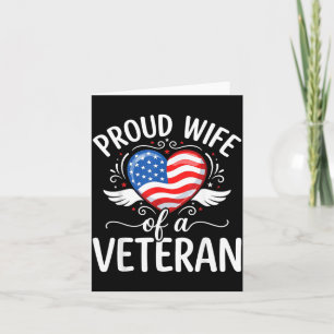 Tarjeta Día del Padre Veterano América Estados Unidos Patr