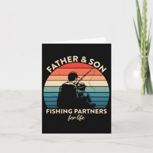 Tarjeta Día del Padres Pescando Para El Día Del Padres De 