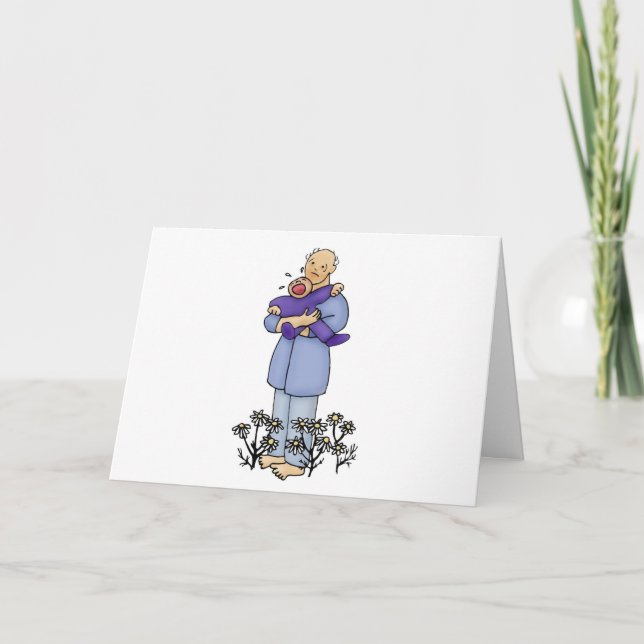 Tarjeta Día del Primer Padre (Anverso)