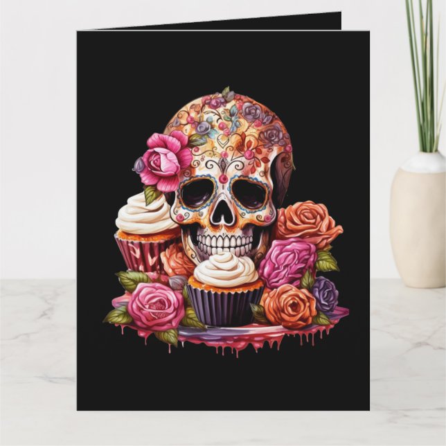 Tarjeta Día del saludo Muerto (Anverso)