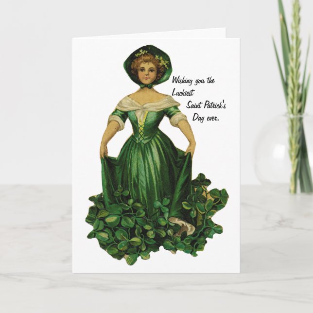 Tarjeta Día del Santo Patrón (Anverso)