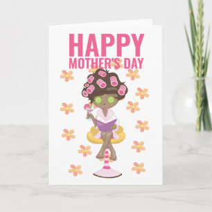 Tarjeta Día del Spa Feliz Día de la Madre