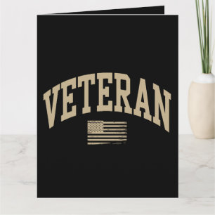 Tarjeta Día del Veterano Veteranos Estados Unidos American