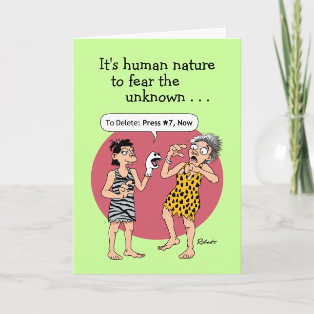 Tarjeta Dia divertida de la madre (Anverso)