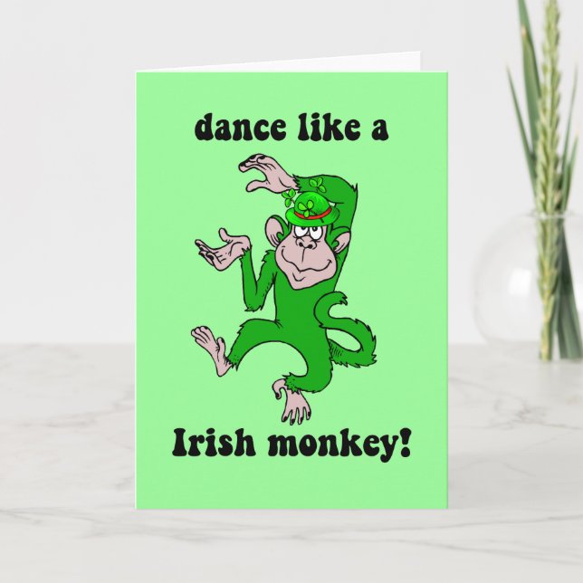 Tarjeta Dia divertida de St Patricks (Anverso)