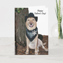 Tarjeta Dia divertida del padre