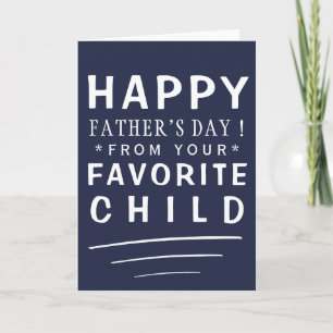 Tarjeta Dia divertida del padre