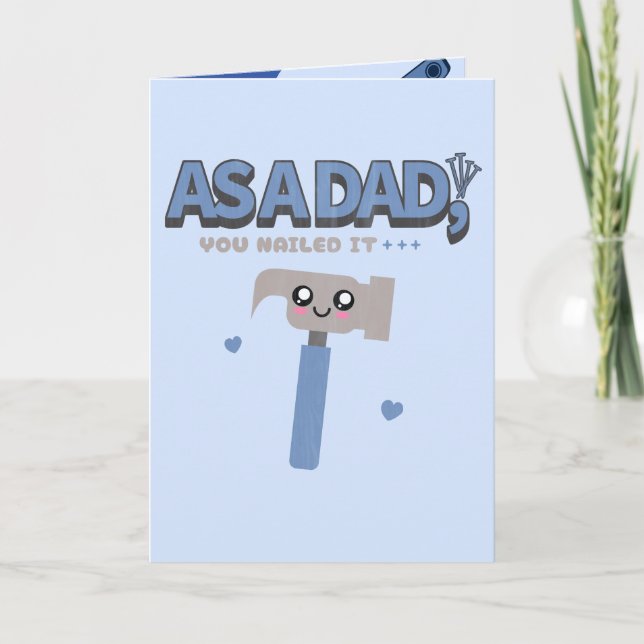 Tarjeta Dia divertida del padre (Anverso)