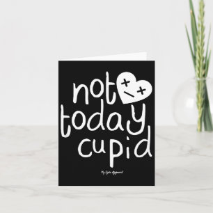 Tarjeta Día divertido anti San Valentín - Taza de Cupido p