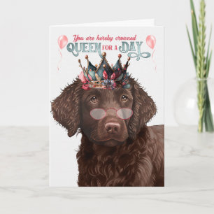 Tarjeta Día divertido de la Reina de la Reina de la Reina