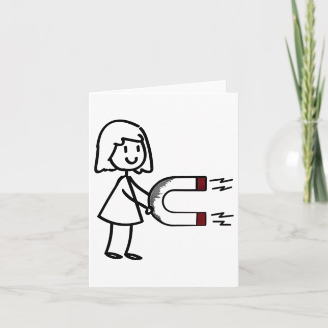 Tarjeta Día divertido de San Valentín Pareja Pareja Para H (Anverso)