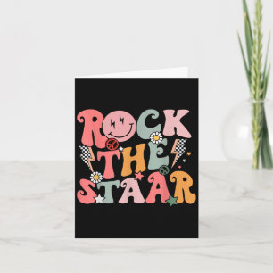 Tarjeta Día Divertido y Genial de Pruebas, Rockea la Motiv