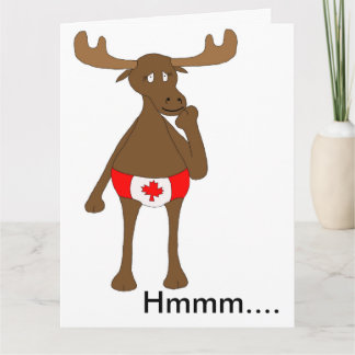 Tarjeta Día feliz de Canadá