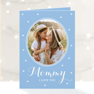 Tarjeta Día Feliz de la Madre Fotos Personalizadas Script