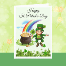 Día Feliz de San Patricio Duende Arcoíris Personal