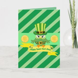 Tarjeta Día feliz de St Patrick
