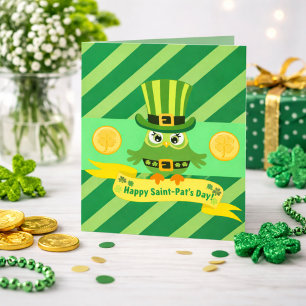 Tarjeta Día feliz de St Patrick