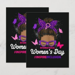 Tarjeta Día Internacional de la Mujer