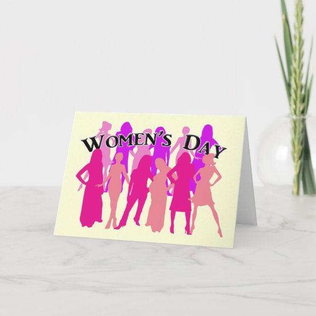 Tarjeta Día Internacional de la Mujer (Anverso)