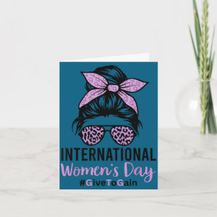 Tarjeta Día internacional de la mujer 2026 8 marzo iwd dar