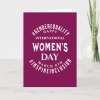 Día Internacional de la Mujer | 8 de marzo Igualda