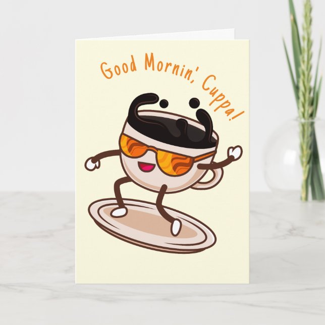 Tarjeta Día Internacional del Café (Anverso)