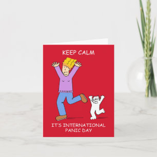 Tarjeta Día Internacional del Pánico 18 de junio