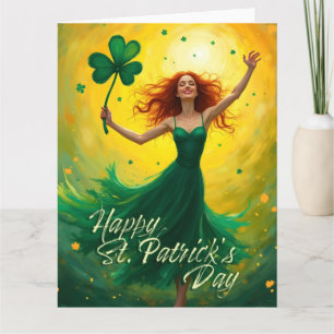 Tarjeta Día mágico de San Patricio
