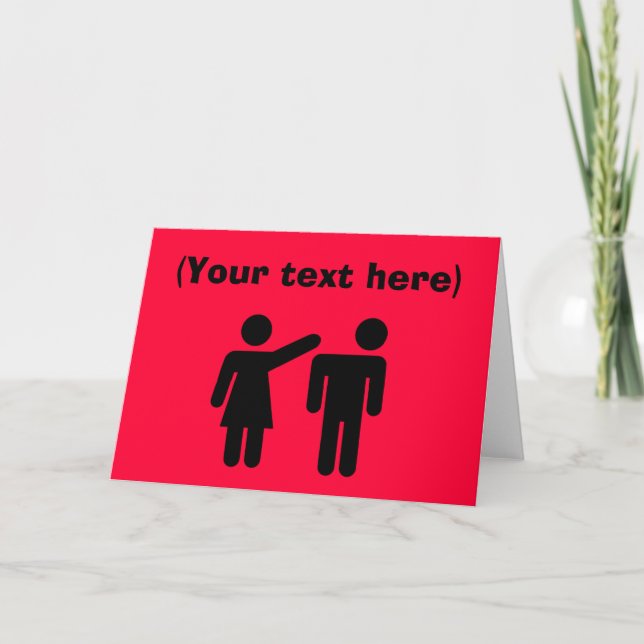 TARJETA DÍA MALO (Anverso)