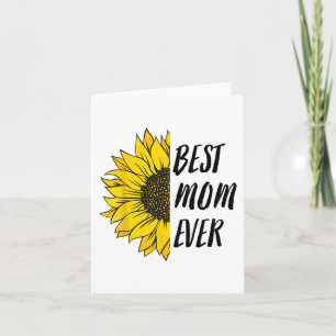 Tarjeta Día Mejor Mamá Del Mundo De Hija Hijo Mamá Niños 