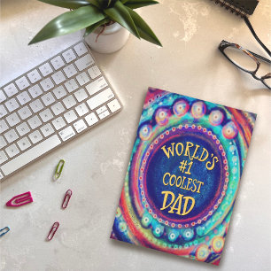 Tarjeta Día moderno del padre, el padre más frío del mundo