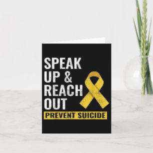 Tarjeta Día Mundial de Concienciación sobre Prevención del