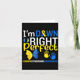 Tarjeta Día Mundial del Síndrome de Down 21 de Marzo Down