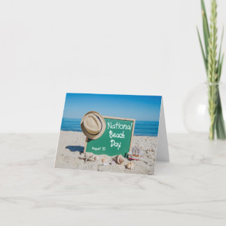 Tarjeta Día Nacional de la Playa