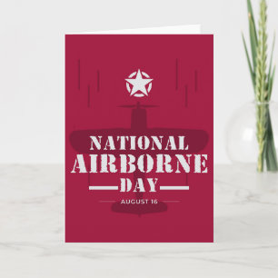 Tarjeta Día Nacional del Aire