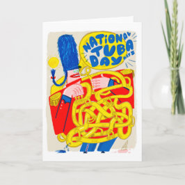 Tarjeta Día Nacional del Tuba 3 de mayo