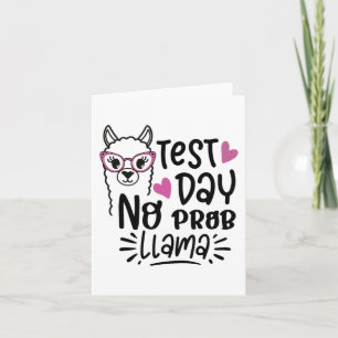 Tarjeta Día sin prueba de profesores Prob-llama Llama 1