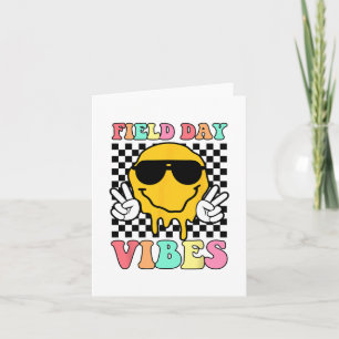 Tarjeta Día Vibes Los Niños Maestros De Verano El Día De L