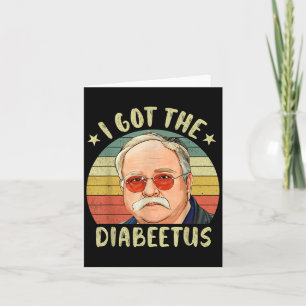 Tarjeta Diabetes Diabéticos Graciosos Tipo 1 2 Sensibiliza