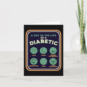 Tarjeta Diabetes Tipo Uno Al Día Como Una Diabética Awar A