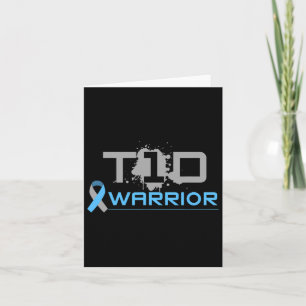 Tarjeta Diabético - Diversión Tipo 1 Conciencia sobre la d