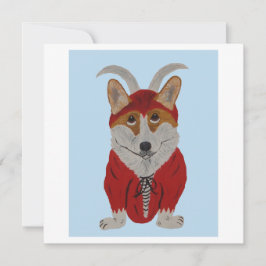 Tarjeta Diablo Corgi