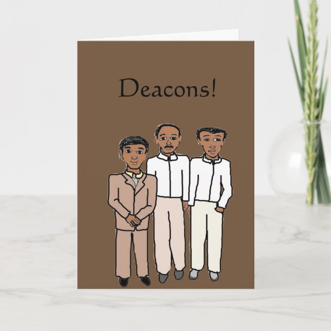 Tarjeta Diáconos (Anverso)