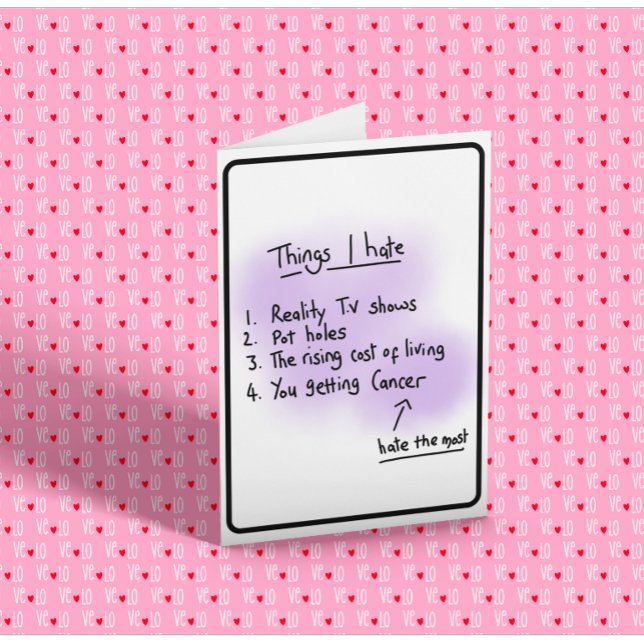 Tarjeta Diagnóstico de cáncer (Subido por el creador)