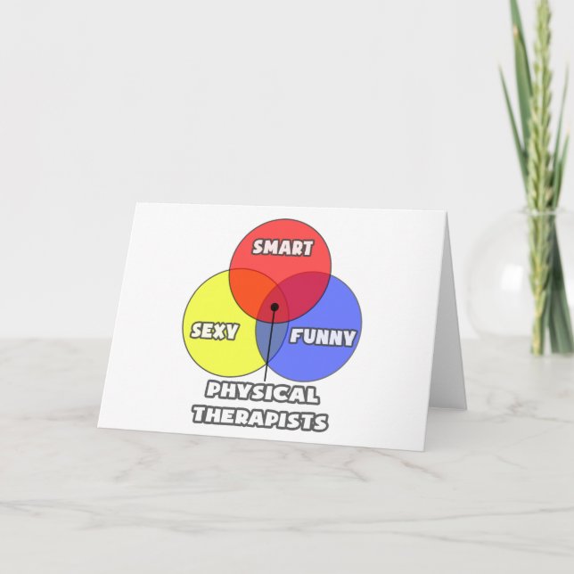 Tarjeta Diagrama de Venn.. Terapias Físicas (Anverso)