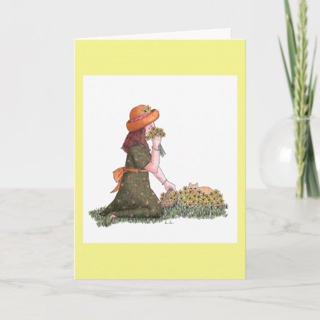 Tarjeta Diamante - Cumpleaños de abril (Anverso)