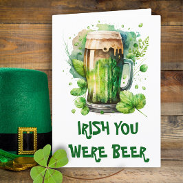 Tarjeta Diaria St Patricks de Clover Irlandesa Ver