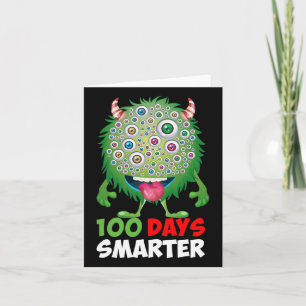 Tarjeta Días más inteligentes: 100° Día de diversión escol